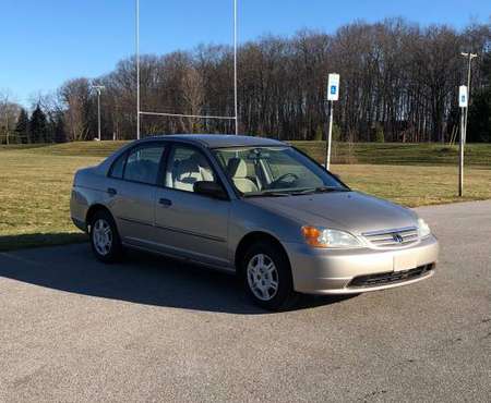 Reliable Honda Civic LX, 2001 - cars & trucks - by owner - vehicle... for sale in Chums corners, MI