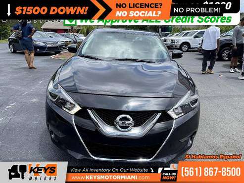 325/mo - 2017 Nissan Maxima 3 5 SV - - by dealer for sale in West Palm Beach, FL