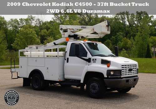 2009 Chevrolet Kodiak C4500 - 37ft Bucket Truck - 6.6L V8 Duramax -... for sale in Dassel, MN