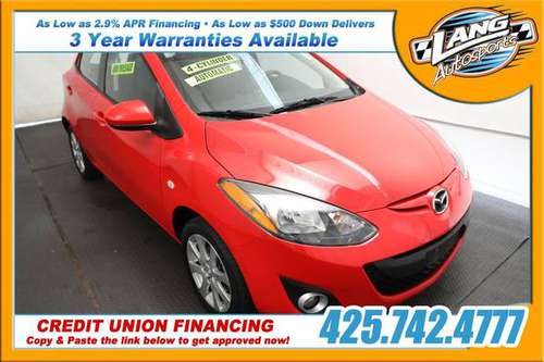 2011 Mazda Mazda2 Touring _______________$500 Down Payment for sale in _____Best Prices in Lynnwood!, WA