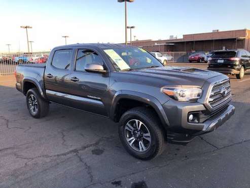 2016 Toyota Tacoma TRD Sport Double Cab 2WD Gray - cars & trucks -... for sale in Glendale, AZ