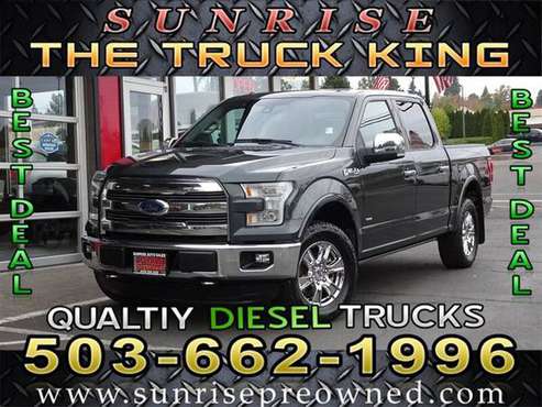 2015 Ford F-150 4x4 4WD F150 Lariat Truck for sale in Milwaukie, OR