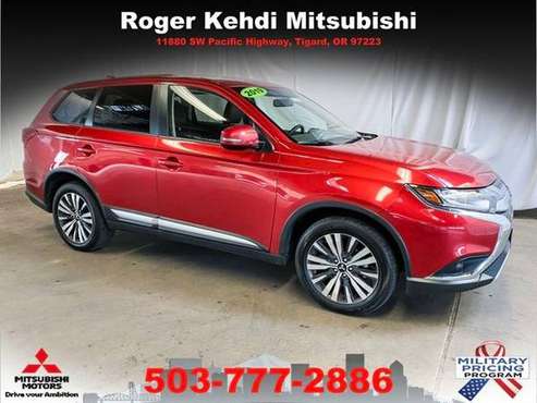 2019 Mitsubishi Outlander 4x4 4WD SE SUV - cars & trucks - by dealer... for sale in Tigard, OR