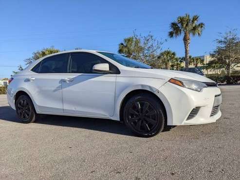 2016 Toyota Corolla Super White Call Today BIG SAVINGS - cars & for sale in Naples, FL
