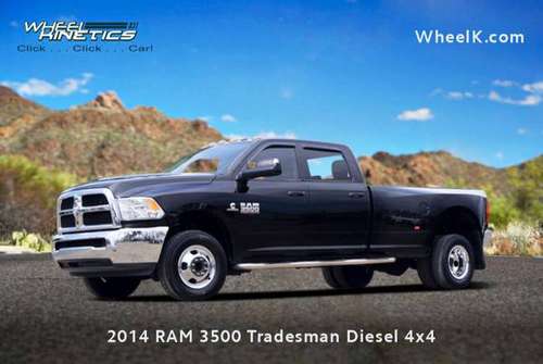 2014 RAM 3500 Tradesman Diesel 4x4 for sale in Bylas, NM