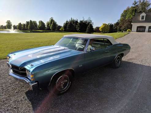 1971 Chevelle SS Convertible for sale in Chesaning, MI