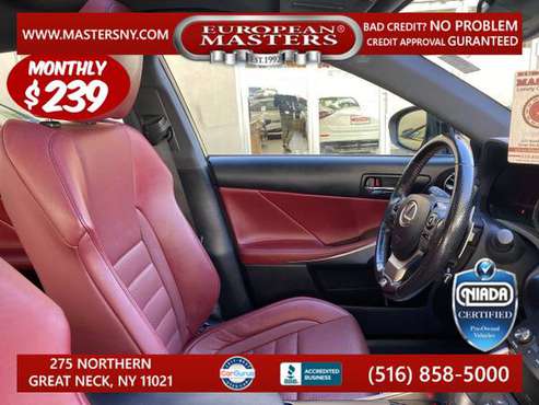 2016 Lexus IS 300 - cars & trucks - by dealer - vehicle automotive... for sale in Great Neck, NY