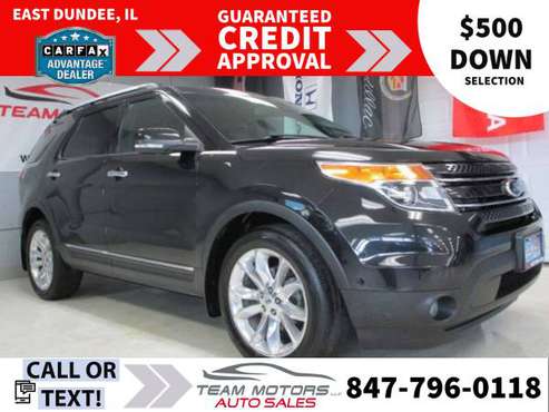 2013 Ford Explorer Limited *ITIN/ Matricula is OK* *ONE OWNER* -... for sale in East Dundee, IL