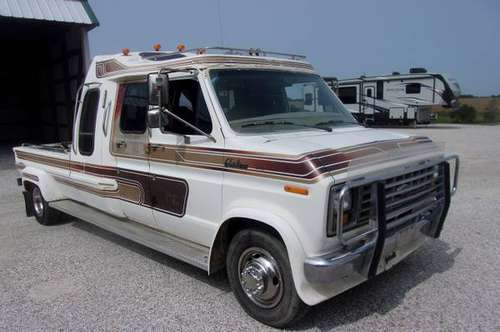 1987 Ford E350 Cabriolet Dually Van/Pickup - cars & trucks - by... for sale in Quincy, TX