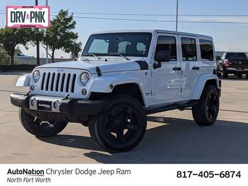 2014 Jeep Wrangler Unlimited Sahara 4x4 4WD Four Wheel SKU:EL291041... for sale in Fort Worth, TX