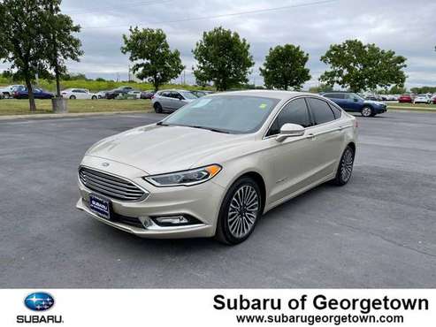 2017 Ford Fusion Hybrid Titanium - - by dealer for sale in Georgetown, TX