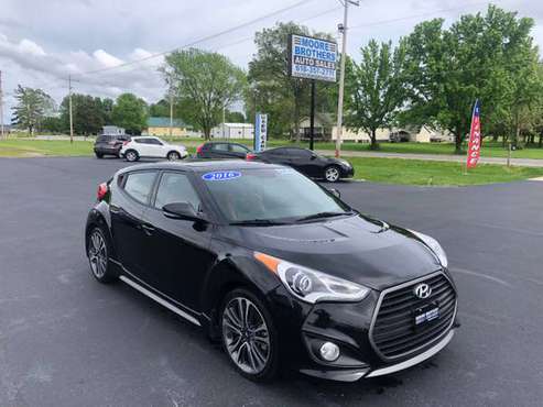 2016 Hyundai Veloster 3dr Cpe Man Turbo w/Orange Accent - cars & for sale in Pinckneyville, IN