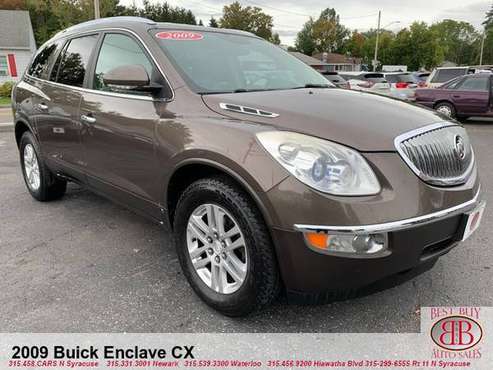 2009 BUICK ENCLAVE! AWD! LEATHER! 3RD ROW! BACK UP CAM! DUAL SUNROOF!! for sale in Syracuse, NY