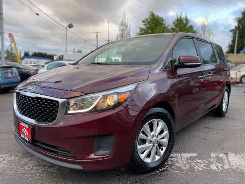 2016 Kia Sedona LX 73K - - by dealer - vehicle for sale in South Everett-Hwy 99 WE DELIVER, WA
