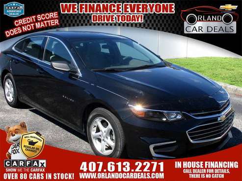 2017 Chevrolet Malibu NO Credit Check Loans--- Buy Here Pay Here---... for sale in Maitland, FL