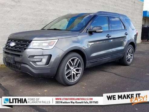 2017 Ford Explorer 4x4 Sport 4WD SUV - cars & trucks - by dealer -... for sale in Klamath Falls, OR