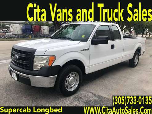 2014 Ford F-150 F150 F 150 XL 4x2 4dr SuperCab Styleside 8 ft LB for sale in Medley, FL