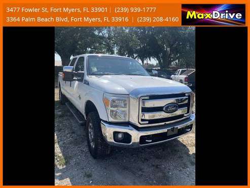2014 Ford F250 Super Duty Crew Cab XLT Pickup 4D 8 ft - cars & for sale in Fort Myers, FL