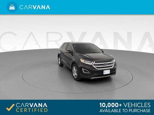 2017 Ford Edge Titanium Sport Utility 4D suv Black - FINANCE ONLINE for sale in Indianapolis, IN