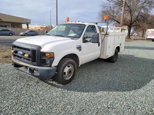 2008 ford f350 dually utility service truck - - by for sale in Lodi , CA