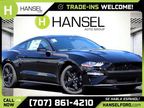 2021 Ford Mustang EcoBoost FOR ONLY 595/mo! - - by for sale in Santa Rosa, CA