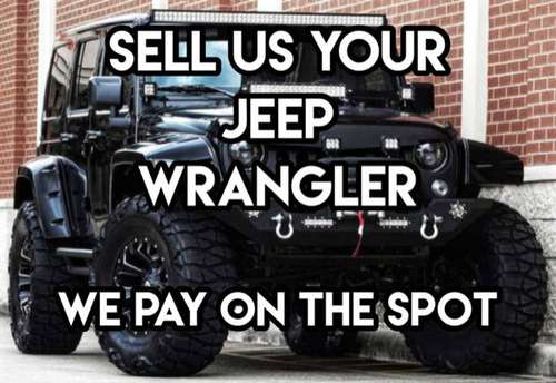 SELL US YOUR Jeep Wrangler Hummer Argo or ATV - - by for sale in Gainesville, GA
