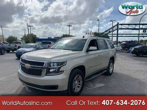 2015 Chevrolet Tahoe LT 2WD $800 DOWN $139/WEEKLY - cars & trucks -... for sale in Orlando, FL