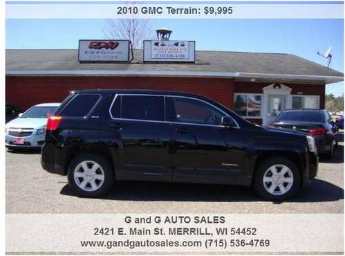2010 GMC Terrain SLE 1 AWD 4dr SUV 82013 Miles - - by for sale in Merrill, WI