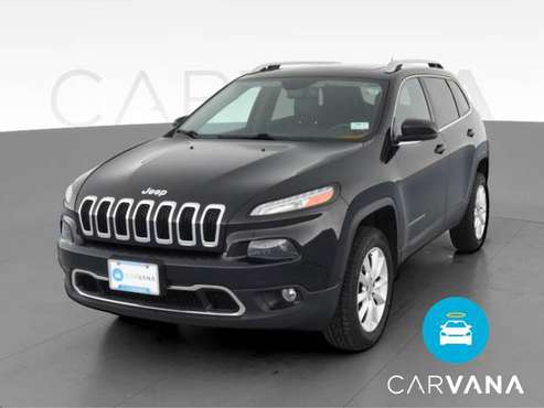 2014 Jeep Cherokee Limited Sport Utility 4D suv Black - FINANCE... for sale in Memphis, TN