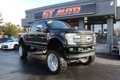 2017 Ford Super Duty F-350 SRW *Platinum Ultimate Package Lifted... for sale in PUYALLUP, WA