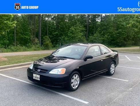 2001 Honda Civic 2dr Cpe EX - - by dealer - vehicle for sale in Apex, NC