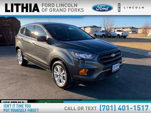 2018 Ford Escape S FWD - cars & trucks - by dealer - vehicle... for sale in Grand Forks, ND