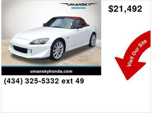 2007 Honda S2000 Base Call Today for Latest Precision Pricing * ALL... for sale in Charlottesville, VA