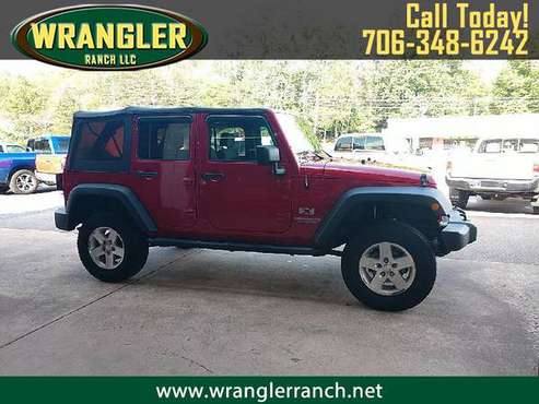 2009 Jeep Wrangler Unlimited X 4WD - - by dealer for sale in Cleveland, GA
