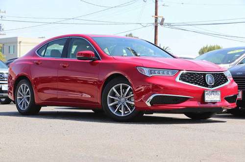 2018 Acura TLX 2.4L 4D Sedan 2018 Acura TLX San Marino Red 2.4L DOHC... for sale in Redwood City, CA