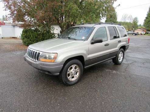 01 JEEP GRAND CHEROKEE 6CYL "IN HOUSE FINANCE $500 DOWN" - cars &... for sale in WASHOUGAL, OR