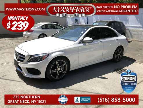 2017 Mercedes-Benz C-Class C 300 4MATIC - cars & trucks - by dealer... for sale in Great Neck, NY
