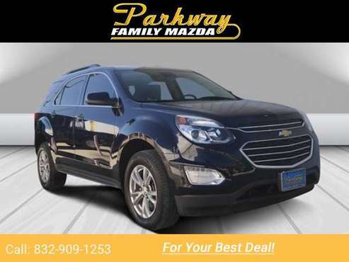 2017 Chevy Chevrolet Equinox LT suv Blue for sale in Houston, TX