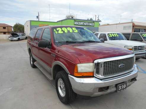 2001 FORD EXCURSION LIMITED 4X4 $2995 CASH/ALL FEES INCLUDED - cars... for sale in Lake Havasu City, AZ