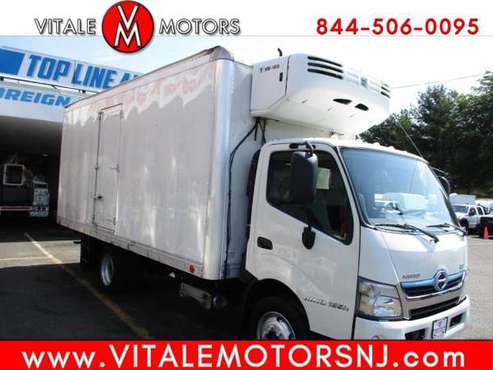 2014 Hino 195 18 REEFER BOX TRUCK ** HYBRID ** - cars & trucks - by... for sale in South Amboy, MD
