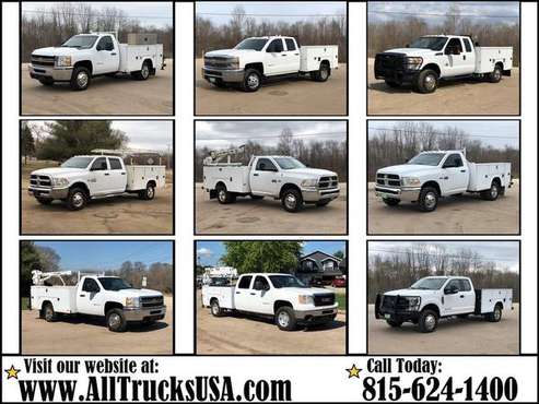 1/2 - 1 Ton Service Utility Trucks & Ford Chevy Dodge GMC WORK TRUCK for sale in wyoming, WY
