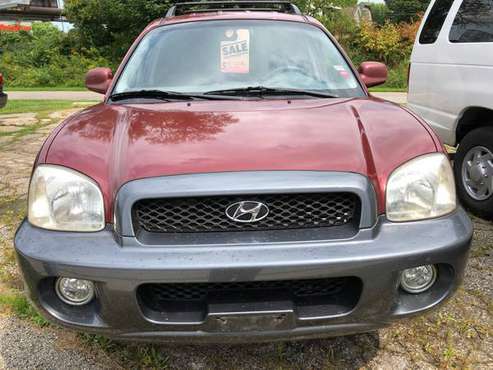 2002 Hyundai Santa Fe - cars & trucks - by dealer - vehicle... for sale in Sheboygan, WI