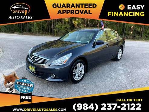 2011 Infiniti G37 G 37 G-37 Sedan x PRICED TO SELL! for sale in Wake Forest, NC