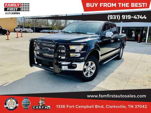 2016 Ford F150 SuperCrew Cab - - by dealer - vehicle for sale in Clarksville, TN