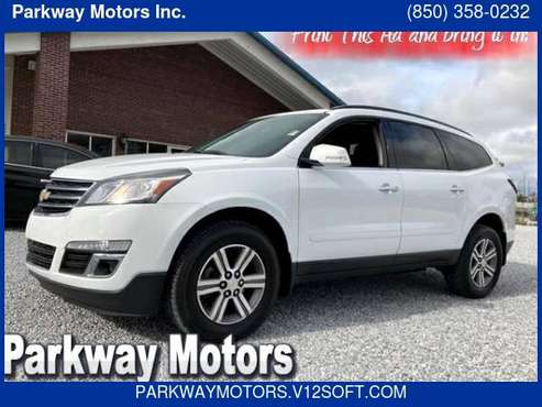 2017 Chevrolet Traverse FWD 4dr LT w/1LT *Low MIleage !!!* - cars &... for sale in Panama City, FL