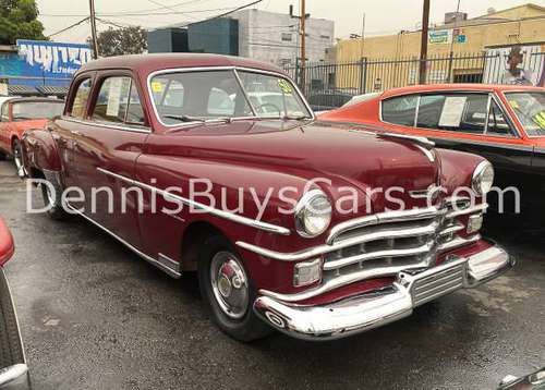 1950 Chrysler Windsor Club Coupe - cars & trucks - by dealer -... for sale in Los Angeles, CA