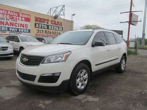 2014 CHEVY TRAVERSE 3RD ROW BUY HERE PAY HERE ( 5400 DOWN PAYMENT )... for sale in Detroit, MI