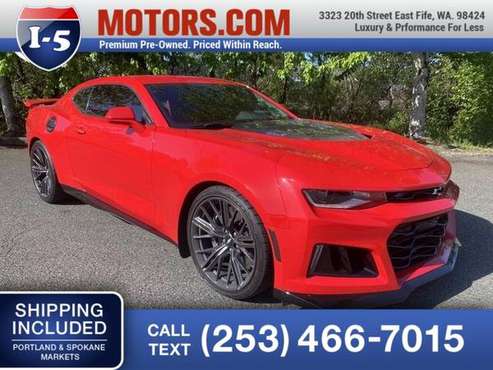 2018 Chevrolet Camaro Coupe Chevy ZL1 Camaro - - by for sale in Fife, WA