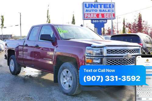 2014 Chevrolet Chevy Silverado 1500 LT 4x4 4dr Double Cab 6.5 ft. SB... for sale in Anchorage, AK