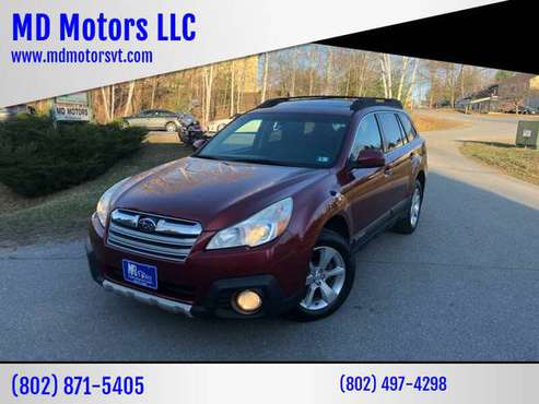 2013 SUBARU OUTBACK LIMITED AWD - - by dealer for sale in Williston, VT